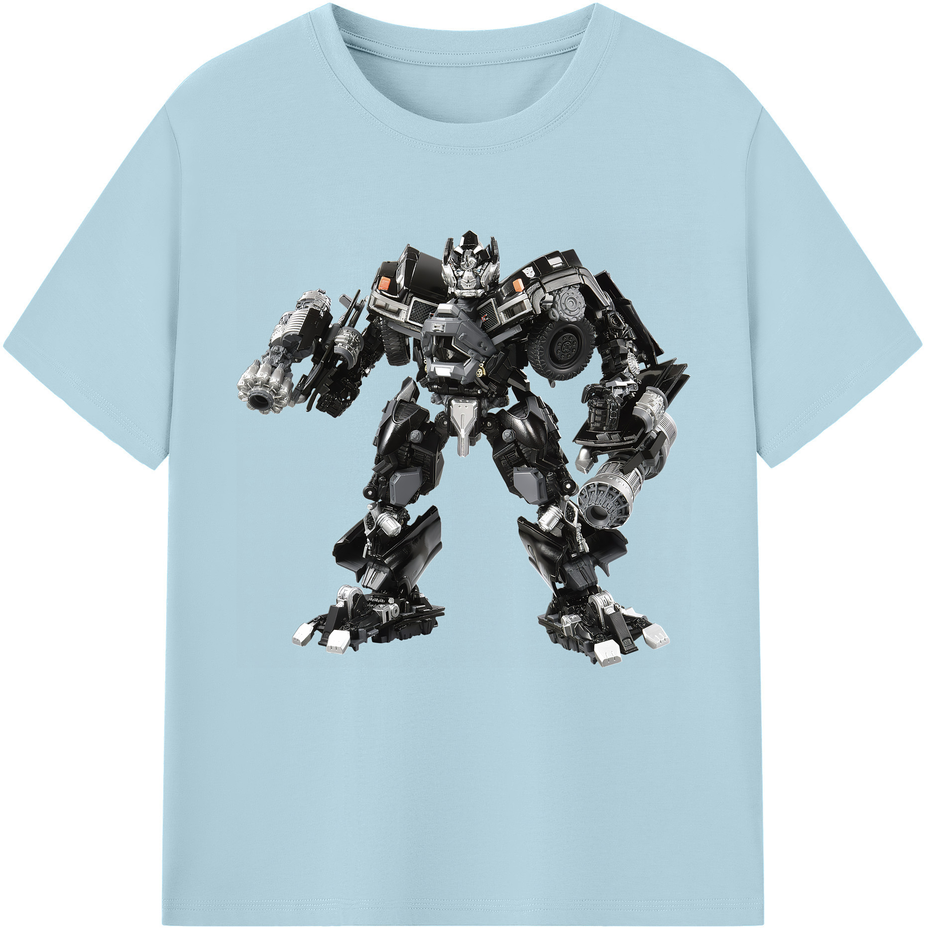 （画像用） Transformers トランスフォーマー 綿100％半袖Tシャツ（フロントプリント）